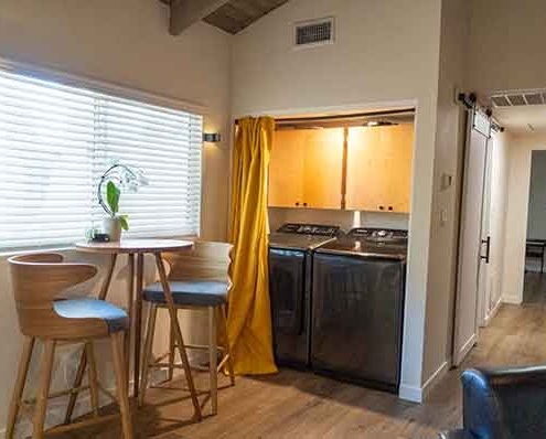 Additional Dwelling Unit Kitchen with Closet for a Washer & Dryer Additional Dwelling Unit Kitchen with Closet for a Washer & Dryer